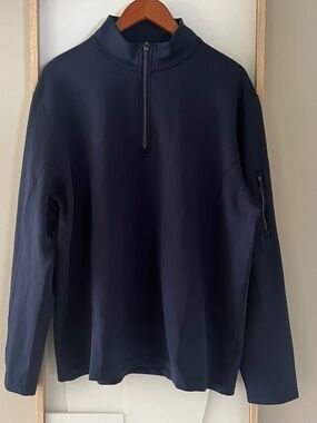 UNTUCKit Men’s Performance Quarter Zip Size XL Pullover